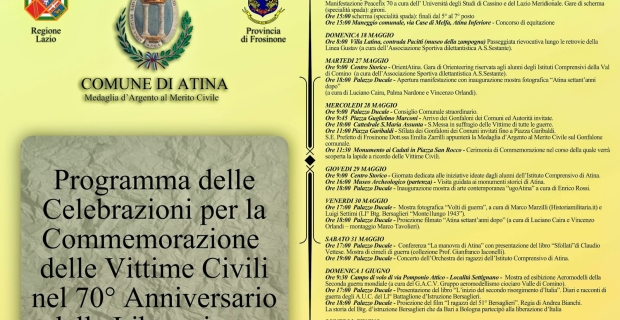 Programma Celebrazioni 70°_low