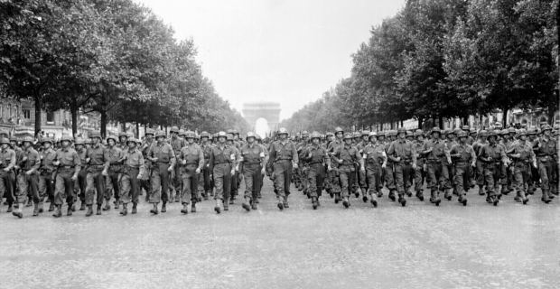 26 Agosto 1944, Parigi, festeggiamenti per la liberazione