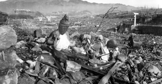   9 Agosto 1945, Nagasaki, seconda bomba atomica sganciata sul Giappone.﻿